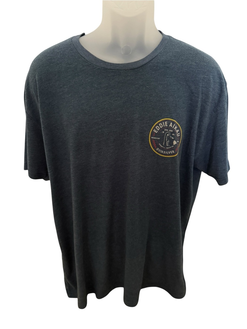 Quiksilver Eddie Aikau Ohana Surf Tee Shirt Men 2XL - Picture 2 of 6